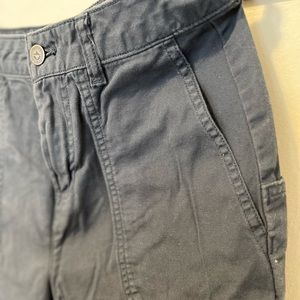 Patagonia Cotton Slub Woven Wide Leg Hiking Pants. Non-stretch.